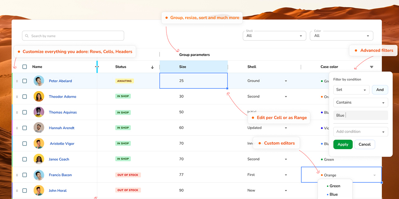 Top 5 React Data Grid Libraries for 2026 preview